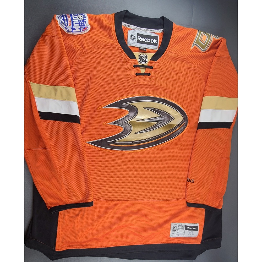 Anaheim Ducks 2014 NHL Stadium Series Reebok Hockey Jersey Men's Orange - XL